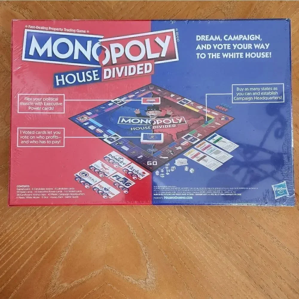 Monopoly house Divided boardgame